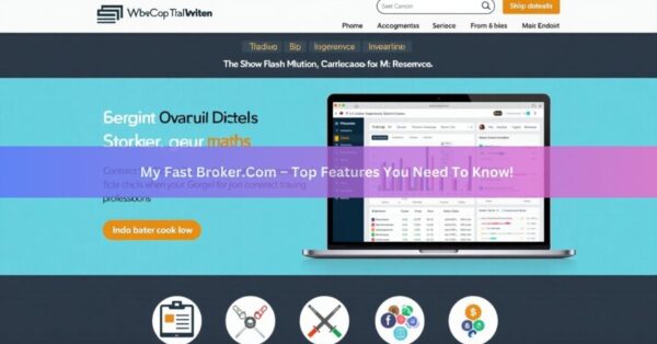 My Fast Broker.Com – Top Features You Need To Know!