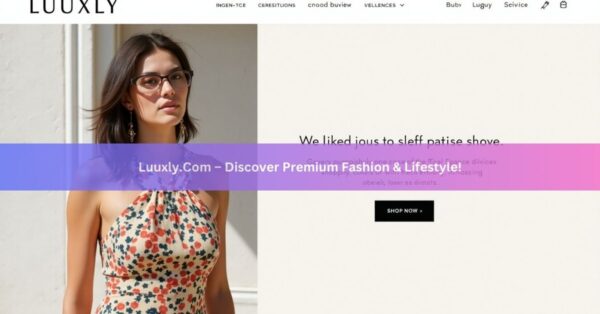 Luuxly.Com – Discover Premium Fashion & Lifestyle!