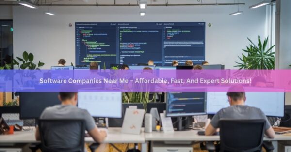Software Companies Near Me – Affordable, Fast, And Expert Solutions!