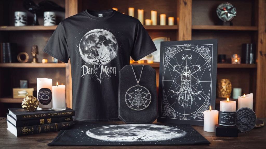 How Does Dark Moon Memorabilia Vstock Symbolize Renewal And Introspection?